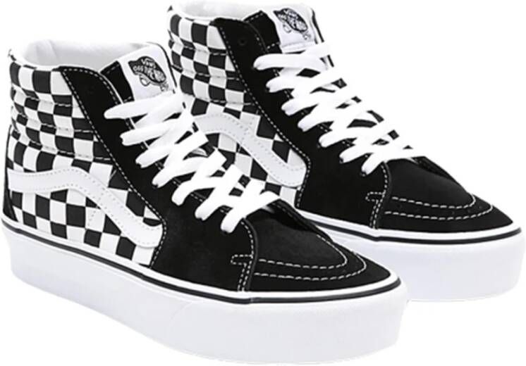 Vans SK8-HI-platform 2.0 sneakers Zwart Dames