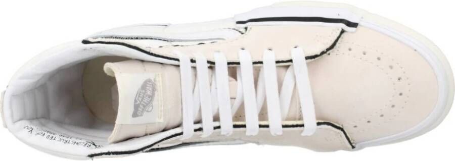 Vans Sk8-Hi Reconstruct Sneakers Beige Heren