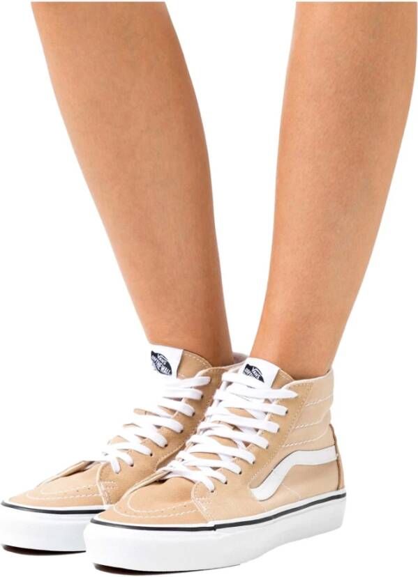 Vans SK8-Hi Tapered Sneakers Beige Dames
