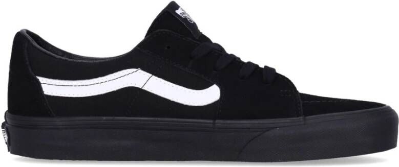 Vans Sk8-low Contrast Sneaker Zwart Wit Black Heren