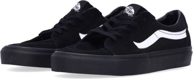 Vans Sk8-low Contrast Sneaker Zwart Wit Black Heren