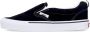 Vans Slip-On Lage Top Zwart Wit Sneakers Black Heren - Thumbnail 2