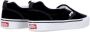 Vans Slip-On Lage Top Zwart Wit Sneakers Black Heren - Thumbnail 4
