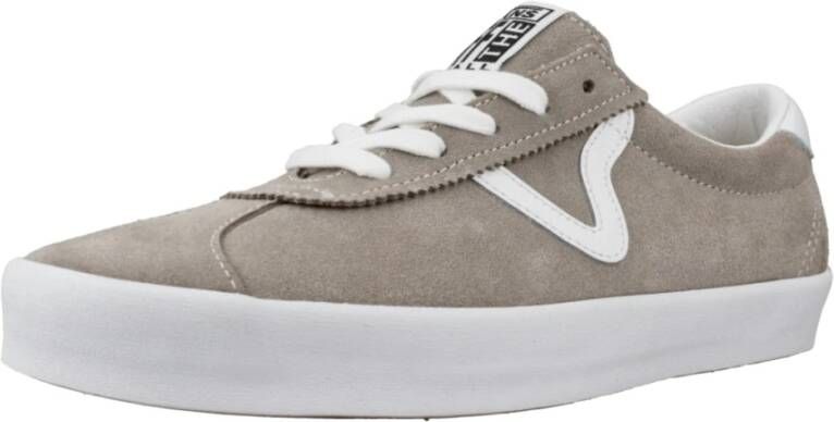 Vans Sport Low Sneakers voor stijlvolle vrouwen Beige Dames