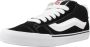 Vans Knu Mid Black- Heren Black - Thumbnail 4