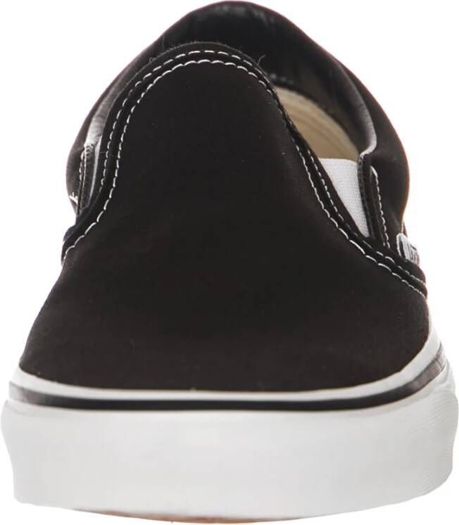 Vans Zwarte Slip-On Sneakers met Suède Bovenwerk Black Heren