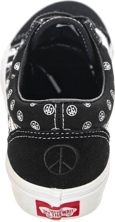 Vans Leopard Print Lace-Up Sneakers Black Heren