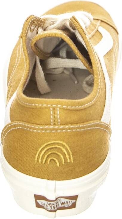 Vans Bruine Canvas Veterschoenen Brown Heren