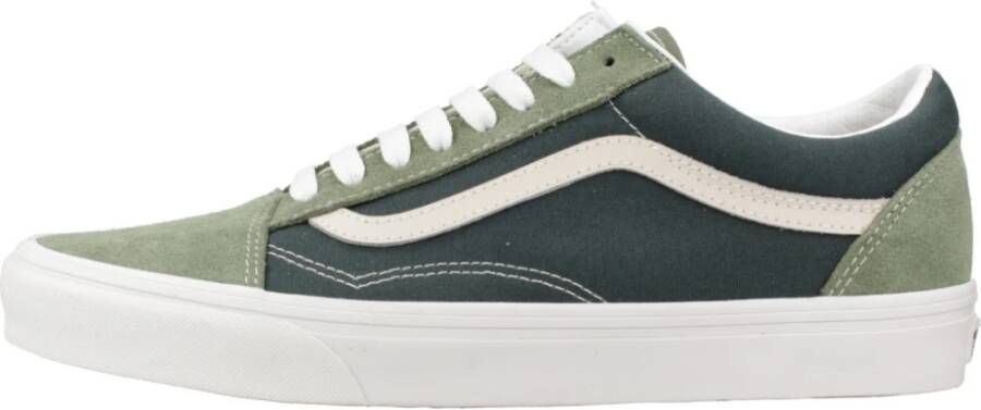 Vans Klassieke Old Skool Sneakers Green Heren