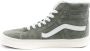 Vans Sk8-Hi Pig Suede Shadow Grijs Suede Hoge sneakers Unisex - Thumbnail 6