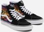 Vans Hoge Top Grafische Check Sneaker Zwart Multi Multicolor Heren - Thumbnail 5