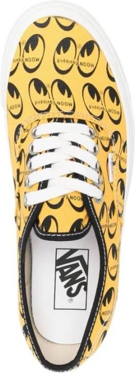 Vans Sneakers met zonsonderganggeel logo-print