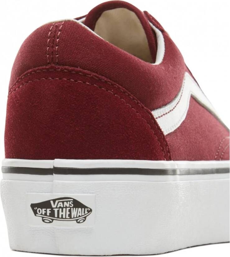 Vans Sneakers Rood Dames