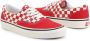 Vans Metalen Oogje Stof Sneakers Rubberen Zool Red Heren - Thumbnail 2