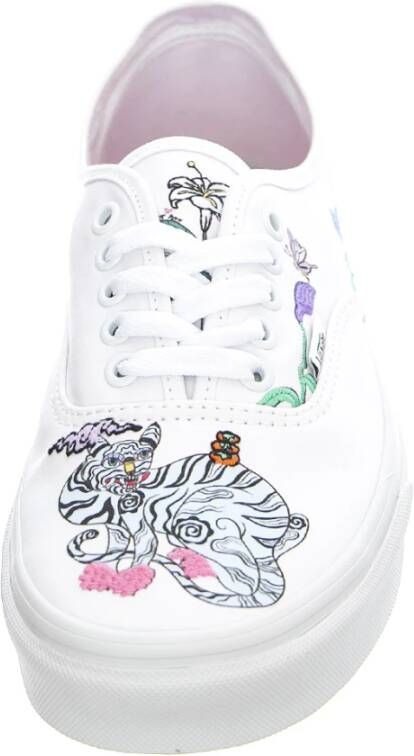 Vans Multicolor Vetersluiting Lage Sneakers White Heren