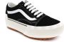 Vans Ua Old Skool Stacked (Suede Canvas)Black Blanc De Blanc Schoenmaat 38 Sneakers VN0A4U155ZN1 - Thumbnail 9