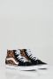 Vans Ua Sk8 Hi (Leopard)Black True White Schoenmaat 38 1 2 Sneakers VN0A4U3C3I61 - Thumbnail 9