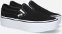 Vans Klassieke Slip-On Stackform Schoenen Black Dames - Thumbnail 5
