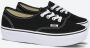 Vans Ua Authentic Platform Dames Schoenen Black Textil Leer - Thumbnail 9