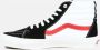 Vans Skate Sk8-Hi Zwart Rood Laarzen Black Heren - Thumbnail 4