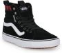 VANS Filmore Hi Guard sneakers zwart wit rood - Thumbnail 6
