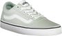 Vans Sportieve Lace-Up Sneaker met Contrastdetails Green Dames - Thumbnail 11