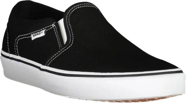 Vans Sportieve Zwarte Sneaker met Contrastzool Black Heren