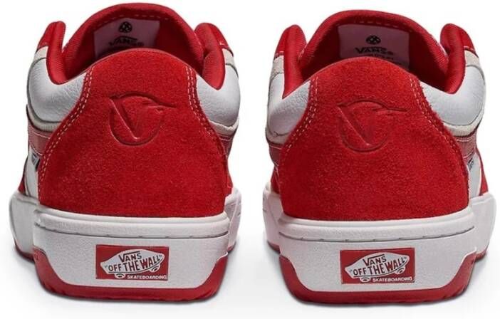 Vans Stijlvolle Leren Sneakers met Rubberen Zool