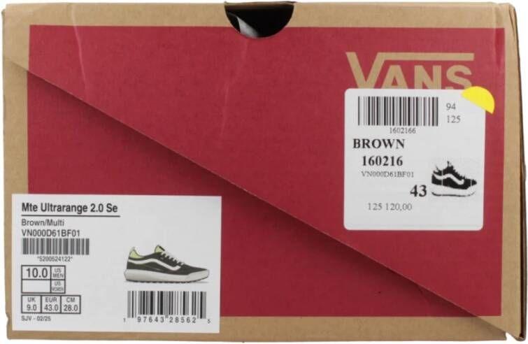 Vans Stijlvolle Sneakers voor Buitensport Avonturen