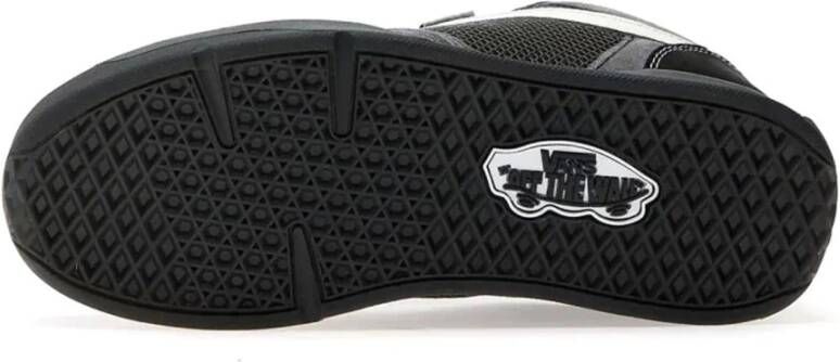 Vans Stof Leren Sneakers Rubber Zool