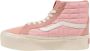 Vans Suede Leren Damesschoenen Herfst Winter Collectie Pink Dames - Thumbnail 4