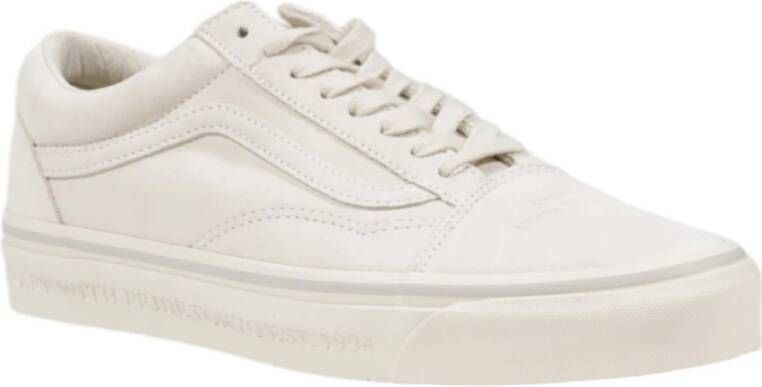 Vans Suede Leren Herenschoenen Herfst Winter Collectie Beige Heren