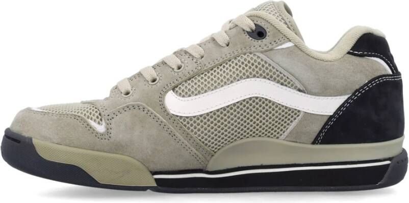 Vans Suede Mesh Sneakers Elm Aw24 Gray Heren