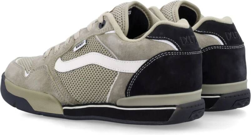 Vans Suede Mesh Sneakers Elm Aw24 Gray Heren