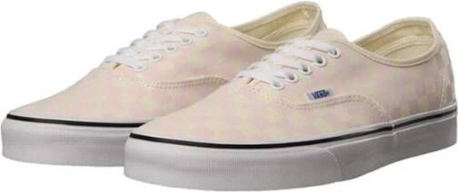 Vans Textiel Sneakers met Metalen Details Beige Heren