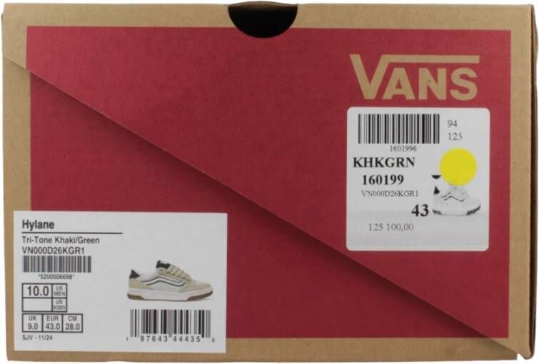 Vans Tri-Tone Sneakers