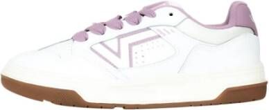 Vans Vintage witte en paarse sneakers Purple Dames