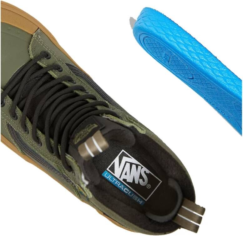 Vans Waterdichte hoge avontuur sneakers Green Heren
