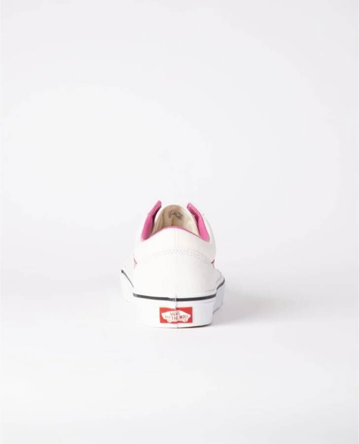 Vans Low-Top Sneakers met Roze Details