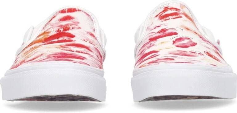 Vans Witte Slip-on Sneaker X Sara Lorusso Multicolor Dames