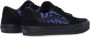 Vans Zwart Blauw Sk8-Low Logo Streetwear Sneaker Black Heren - Thumbnail 4
