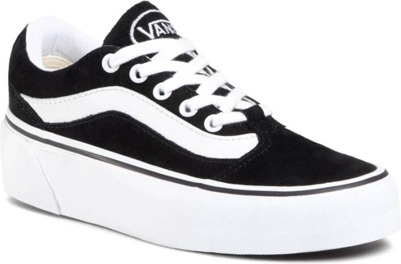 Vans Zwarte Casual Dames Sneakers an Suède