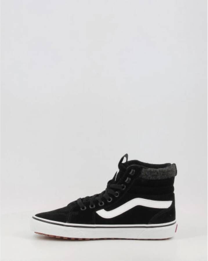 Vans Zwarte Hi-Top Sneakers voor Dames Zwart Dames