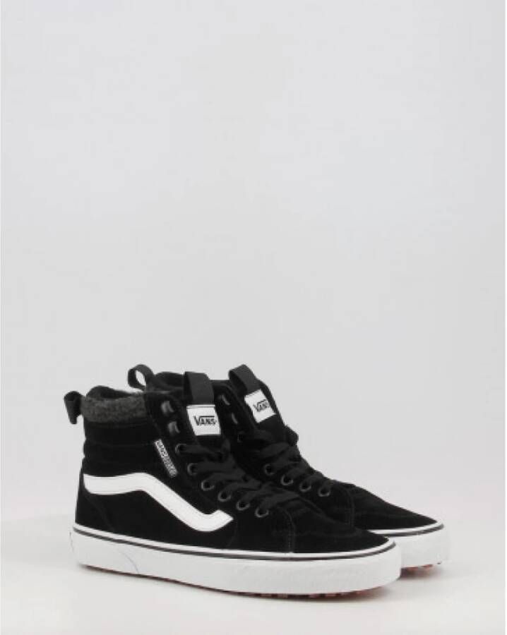 Vans Zwarte Hi-Top Sneakers voor Dames Zwart Dames