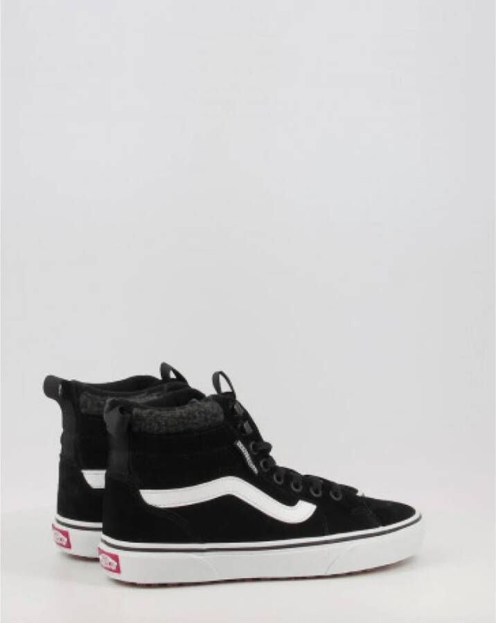 Vans Zwarte Hi-Top Sneakers voor Dames Zwart Dames