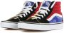 Vans Zwarte Leren Hoge Top Sneakers Multicolor Heren - Thumbnail 3