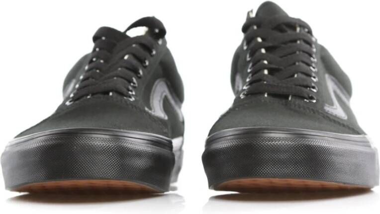 Vans Zwarte Vlam Lage Sneaker Black Heren