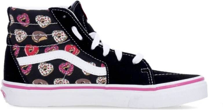 Vans Zwart Roze Sk8-hi Sneaker Liefde Black Dames