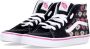 Vans Zwart Roze Sk8-hi Sneaker Liefde Black Dames - Thumbnail 4