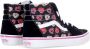 Vans Zwart Roze Sk8-hi Sneaker Liefde Black Dames - Thumbnail 5